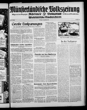 Münsterländische Volkszeitung : Rheiner Volksblatt : Westfälische Nachrichten : allgemeiner Anzeiger für Rheine und Neuenkirchen