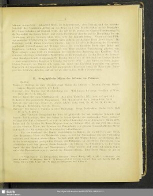 II. Geographische Skizze des Isthmus von Panama