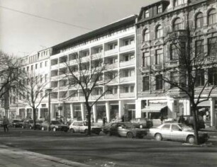 Halle (Saale), Hansering 9-11. Wohn-und Geschäftshäuser