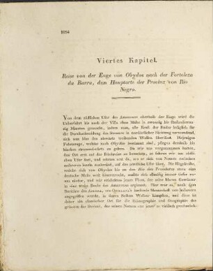 Viertes Kapitel. Reise von der Enge von Obydos nach der Fortaleza da Barra, dem Hauptorte der Proveniz von Rio Negro.