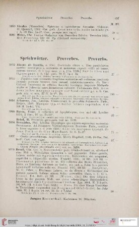Sprichwörter (Nr. 5952 - 6018)