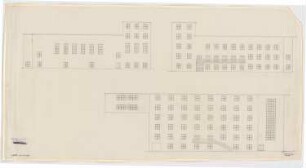 Haus des Rundfunks, Berlin-Charlottenburg: Hoffassaden 1:100