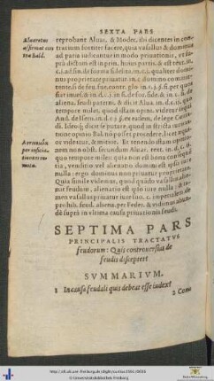 Septima Pars