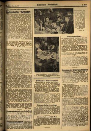 Zweite Ausgabe vom Mittwoch, den 23. Dezember 1936.