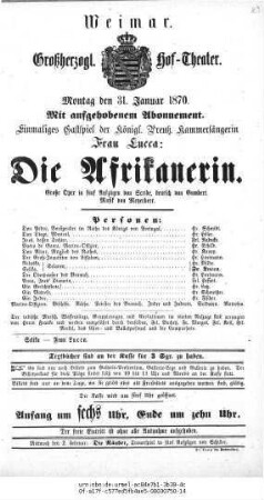 Die Afrikanerin