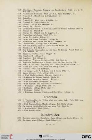 Militärbilder (Nr. 1677-1688)