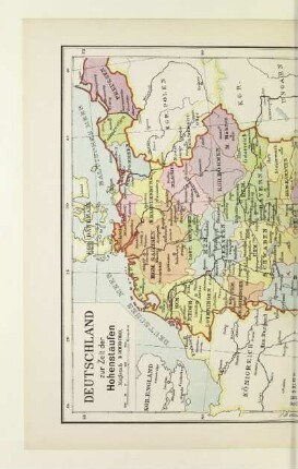 Deutschland zur Zeit der Hohenstaufen