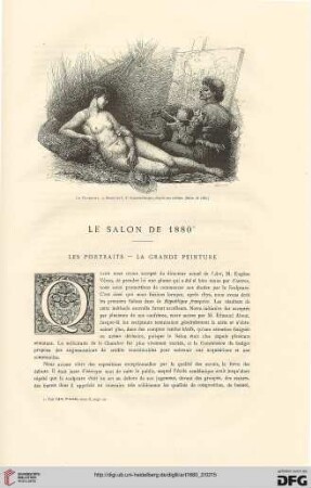 6: Le Salon de 1880, [2], Les portraits - la grande peinture