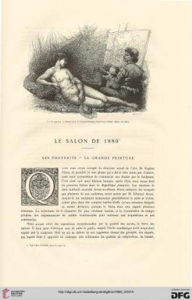 6: Le Salon de 1880, [2], Les portraits - la grande peinture