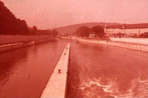 Esslingen, Unterwasser, flussabwärts