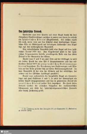 Das sphärische Dreieck