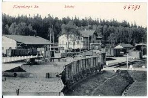 Klingenberg. Bahnhof