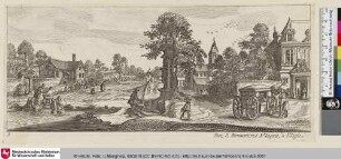 [Landschaft mit Brunnen und Ackerbau]