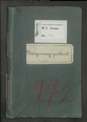 Belagerungszustand