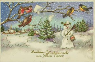 Herzlichen Glückwunsch zum Neuen Jahre