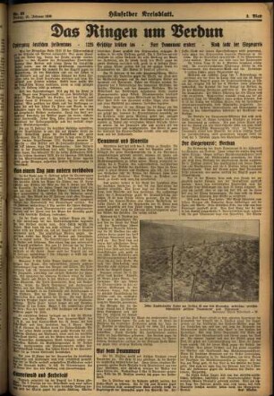 Dritte Ausgabe vom Freitag, den 21. Februar 1936.