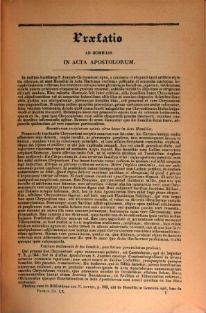 Tu en hagiois patros hēmōn Iōannu, archiepiskopu Kōnstantinupoleōs, tu Chrysostomu, ta heuriskomena panta : ad mss. codices Gallicos, Vaticanos, Anglicanos Germanicosque ... castigata, innumeris aucta ..., 9