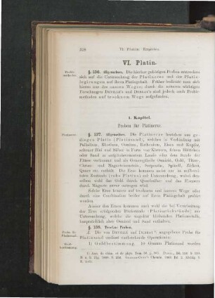 VI. Platin