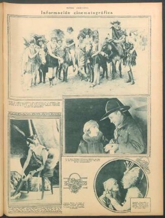 Información cinematográfica [Fotografías]