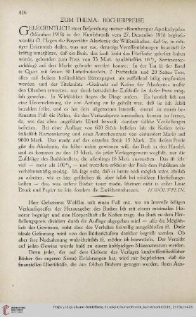 Zum Thema Bücherpreise