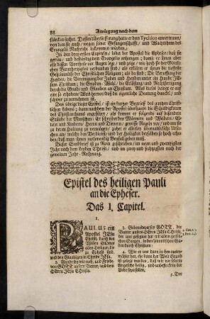 88-101, Das I. Capitel