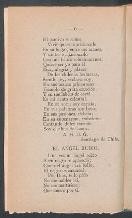 El ángel rubio.