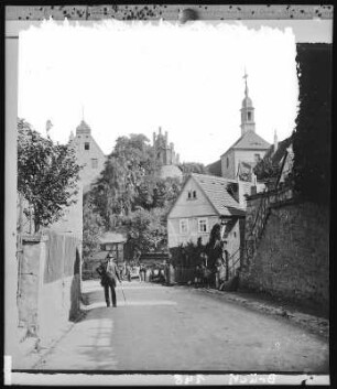 Meißen. Hintermauer