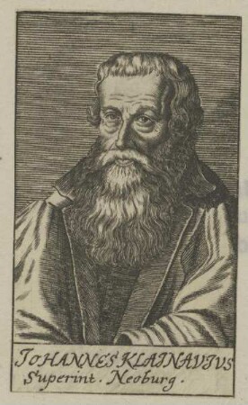 Bildnis des Johannes Klainavivs