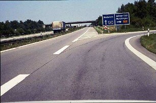 Einfahrt in Kreisel (Leonberg Richtung Schwieberdingen)