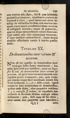 249-254, Titulus XX - XXI