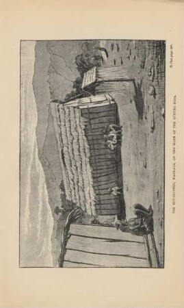 The hut-cluster, Wasilale, on the slope of the Gunung Dupa