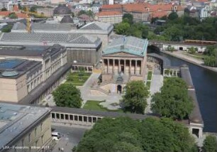 Gartenanlage vor der Nationalgalerie; Berlin, Mitte