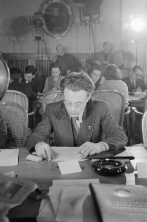 Kongress des Exekutiv-Komitees des Weltstudentenbundes (IUS) 13.-17.01.1951 : Kongressteilnehmer