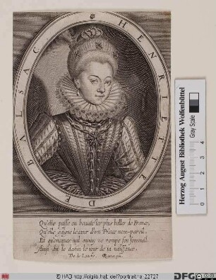 Bildnis Catherine-Henriette de Balsac d'Entragues, marquise de Verneuil