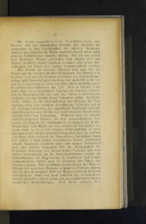 Die hydrographischen Verhältnisse
