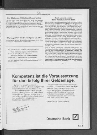 Jetzt anmelden zur EBV-Amerika-Reise 1990