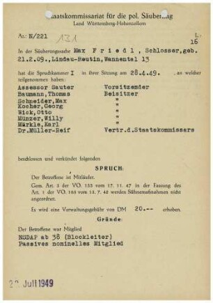 Friedl, Max