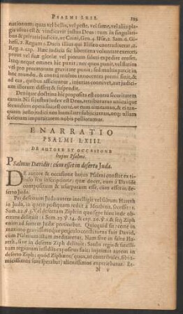 Enarratio Psalmi LXIII.
