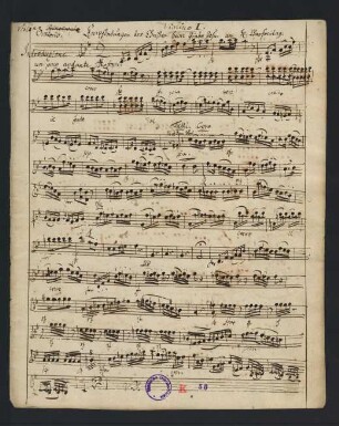 69-82, Violino I.