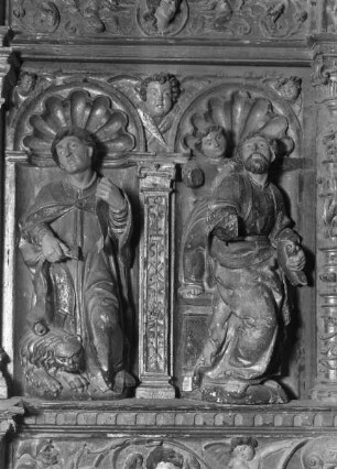 Die Evangelisten Markus und Matthäus