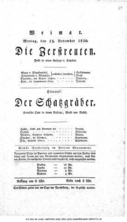 Die Zerstreuten