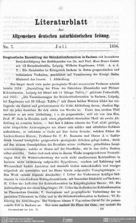 Nr. 7. Juli 1856