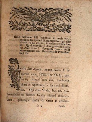 Epistola ad Ge. Leon. Stellwagium, obitum filii optimi ... lugentem