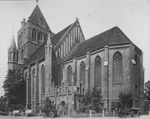 Arnswalde / Choszczno (Polen), Marienkirche, von Südosten