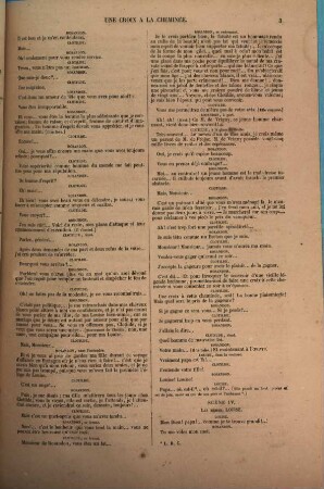 Une croix à la cheminée : Comédie-vaudeville en un acte