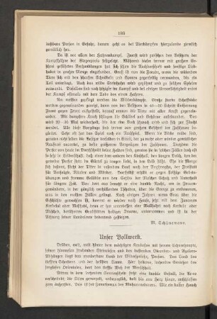 Unser Bollwerk