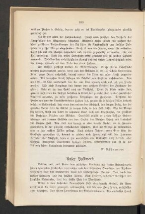 Unser Bollwerk