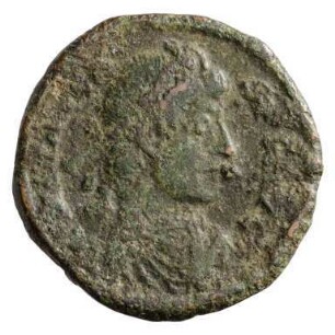 Münze, Aes 3, 364 - 378 n. Chr.