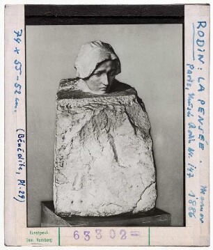 François-Auguste-René Rodin: Der Gedanke (La Pensée). Paris, Musée Rodin