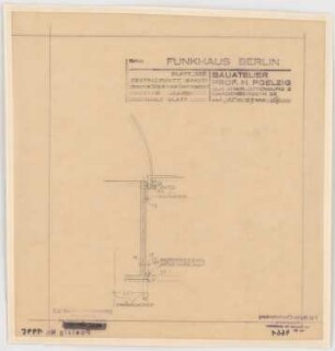 Haus des Rundfunks, Berlin-Charlottenburg: Fassadendetails Bredtschneider/Privatfront